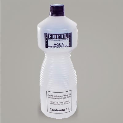Água Desmineralizada Emfal 1L