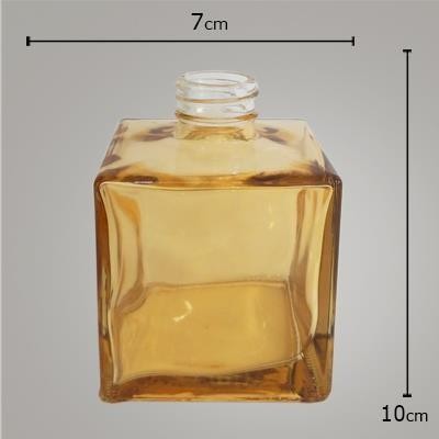 Frasco Cube Âmbar 250ml