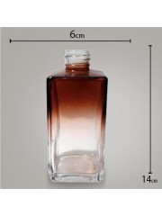 Frasco Square Citrino Degradê 250ml