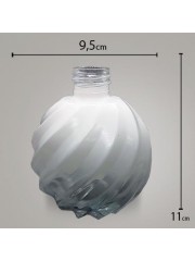 Frasco Bola Aspiral Branco Degradê 250ml