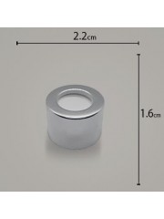 Tampa Metal Luxo 20 C/ Furo Prata