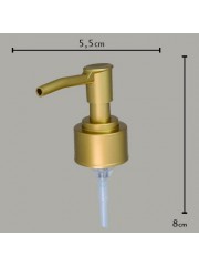 Válvula Saboneteira Torneirinha Prime Ouro Fosco R28