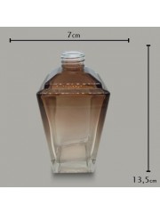 Vidro Pìramide Citrino Degraê 250ml